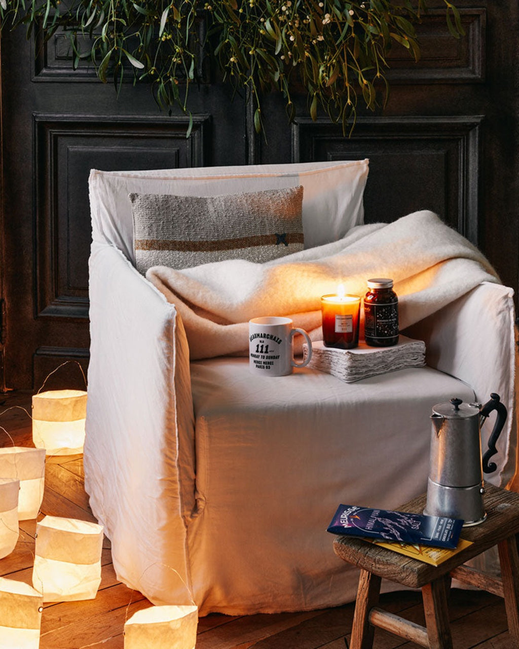 Merci - Bag of light - White & Or