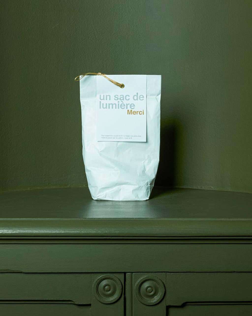 Merci - Bag of light - White & Or