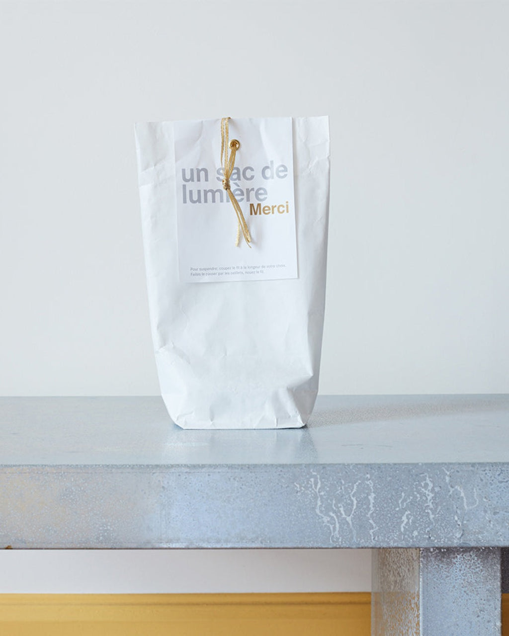 Merci - Bag of light - White & Or