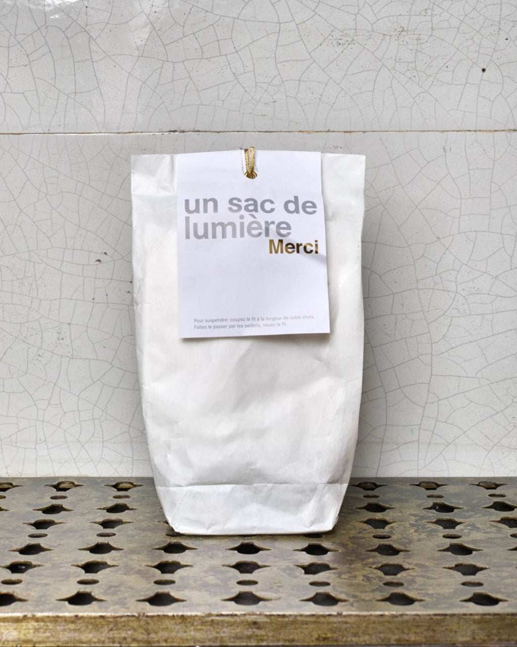 Merci - Bag of light - White & Or