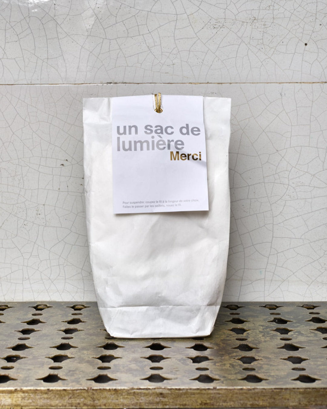 Merci - Bag of light - White & Or
