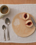 Merci - Washed linen placemat - Optical White