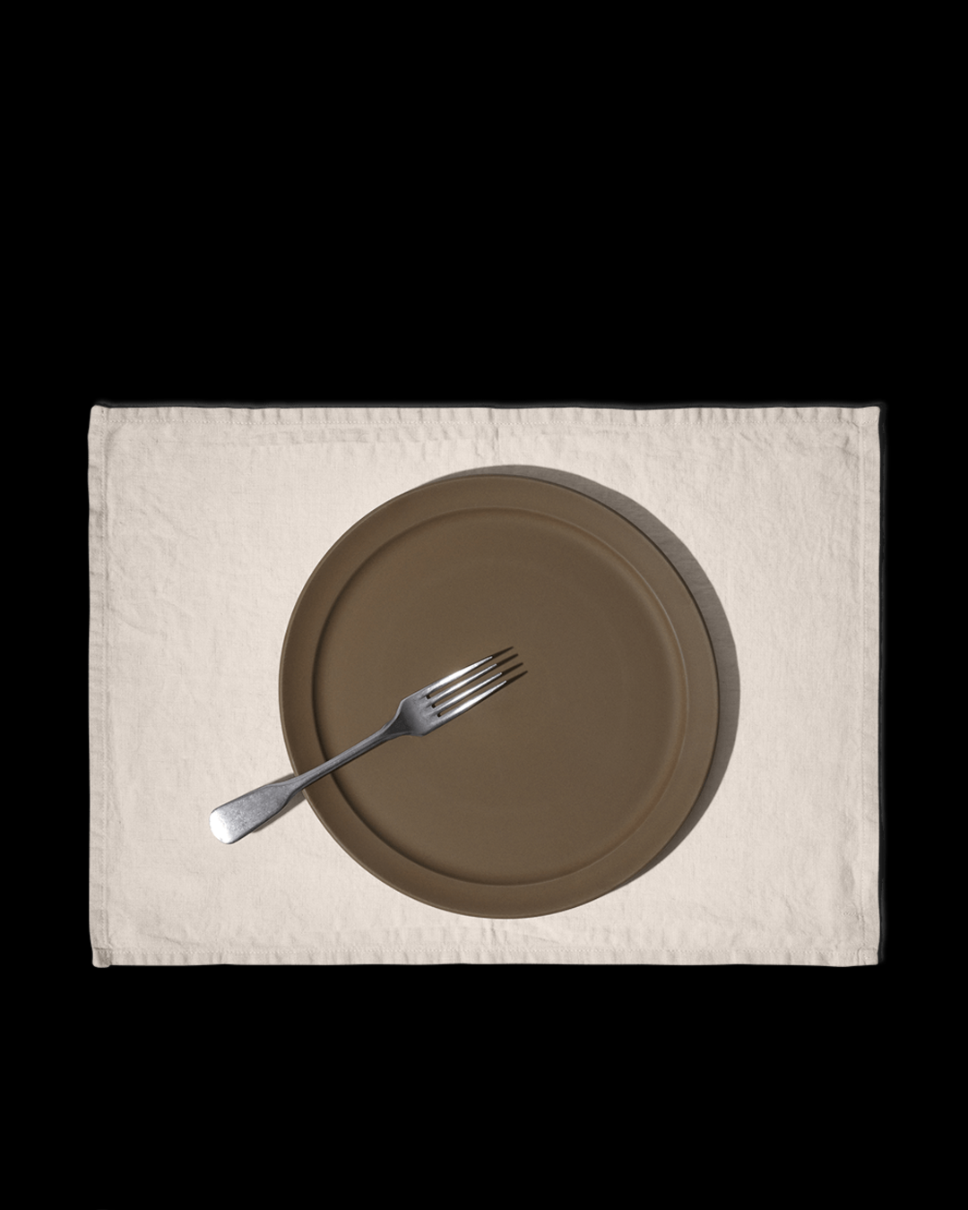 Merci - Washed linen placemat - Stone
