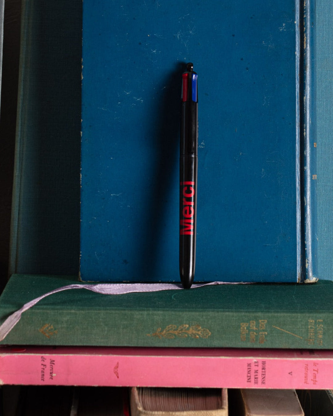 Merci - 4-color pen - Black