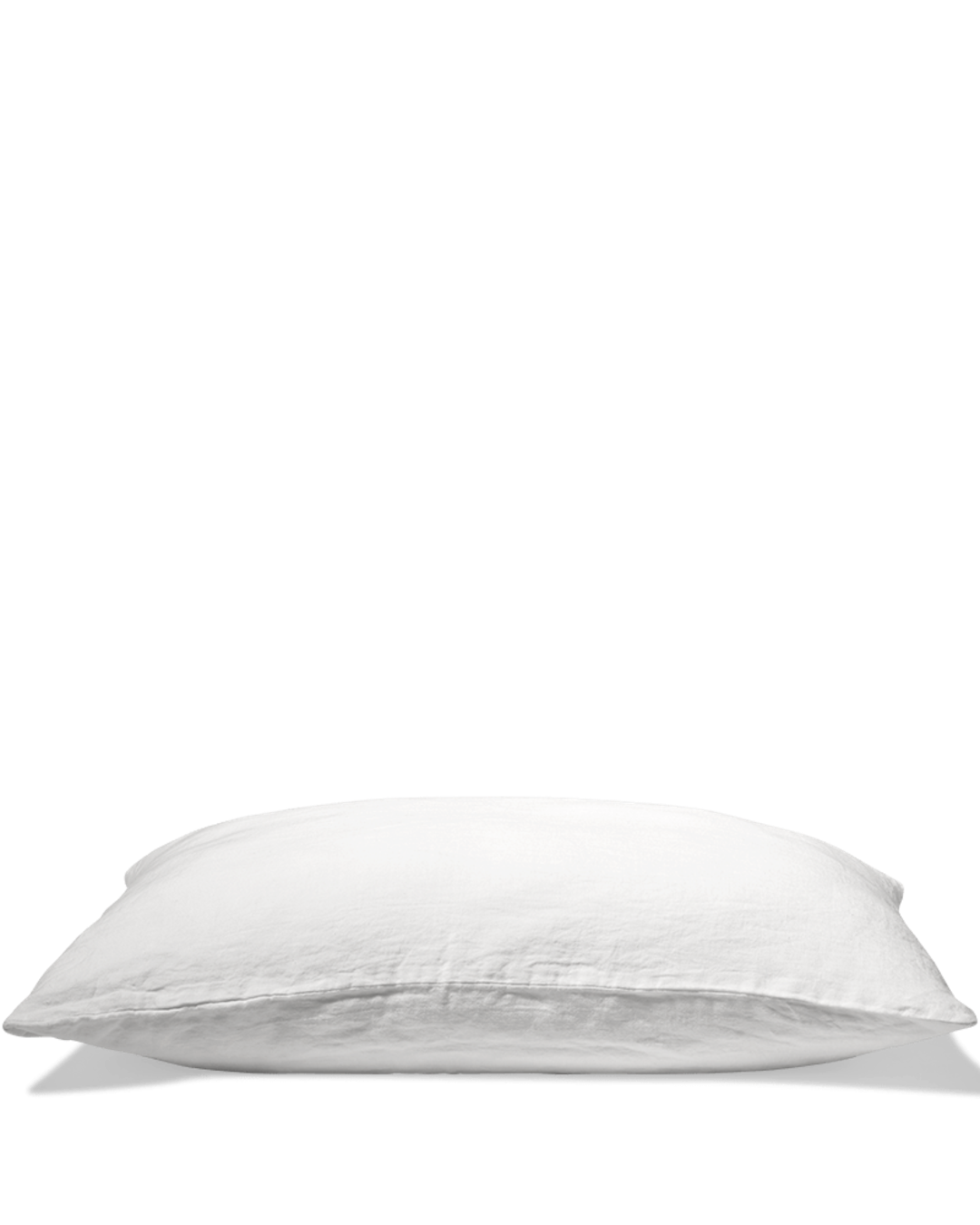 Merci - Washed linen pillowcase - Optical White