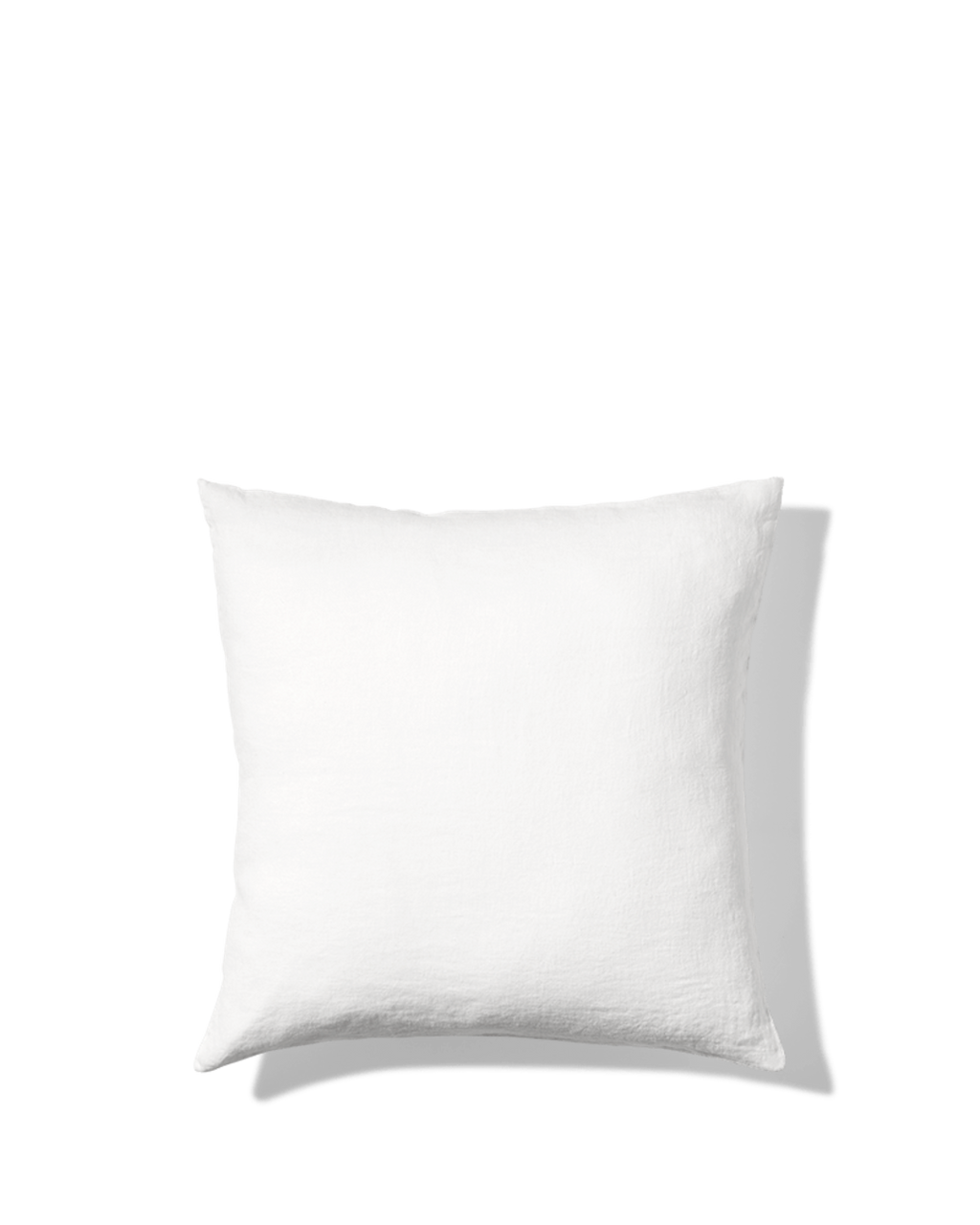 Merci - Washed linen pillowcase - Optical White