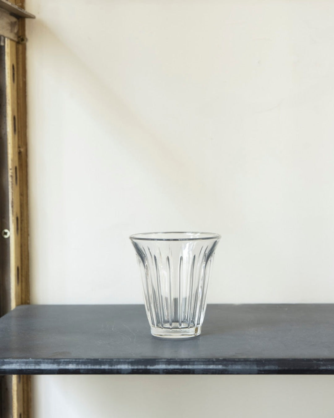 La Rochere - Tea glass in ridged glass - Zinc