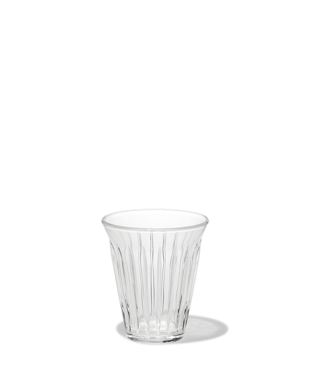 La Rochere - Tea glass in ridged glass - Zinc