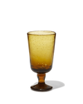 Salaheddin - Verre À Vin En Verre Soufflé - Ambre