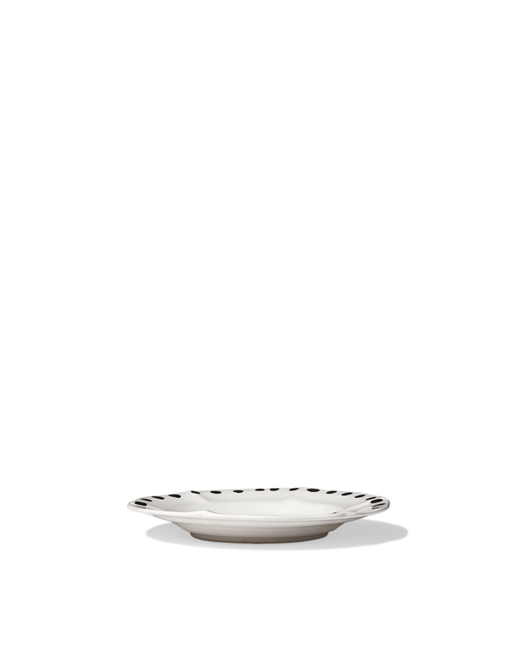 Merci - Assiette Plate En Faïence Huîtres