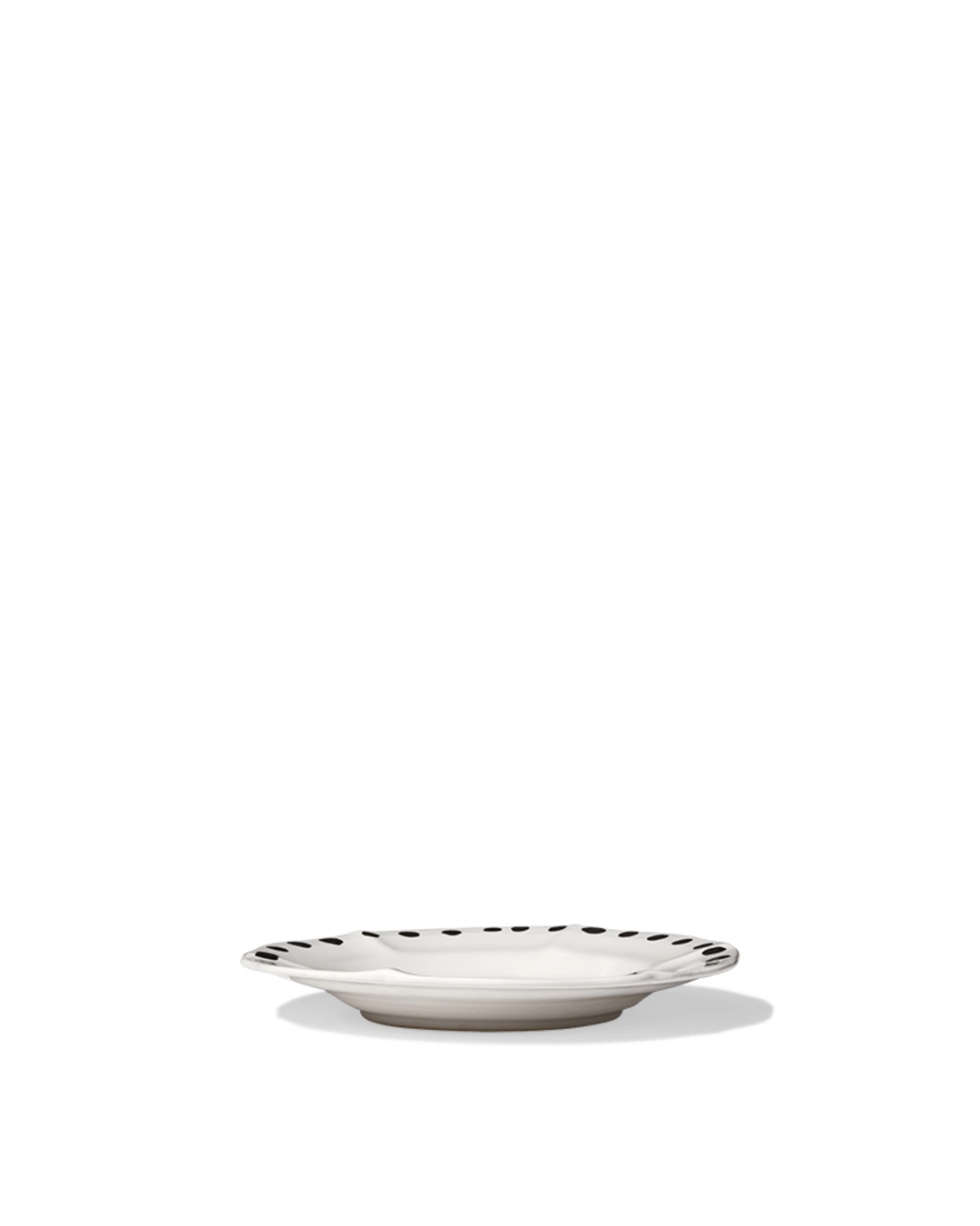 Merci - Assiette Plate En Faïence Huîtres