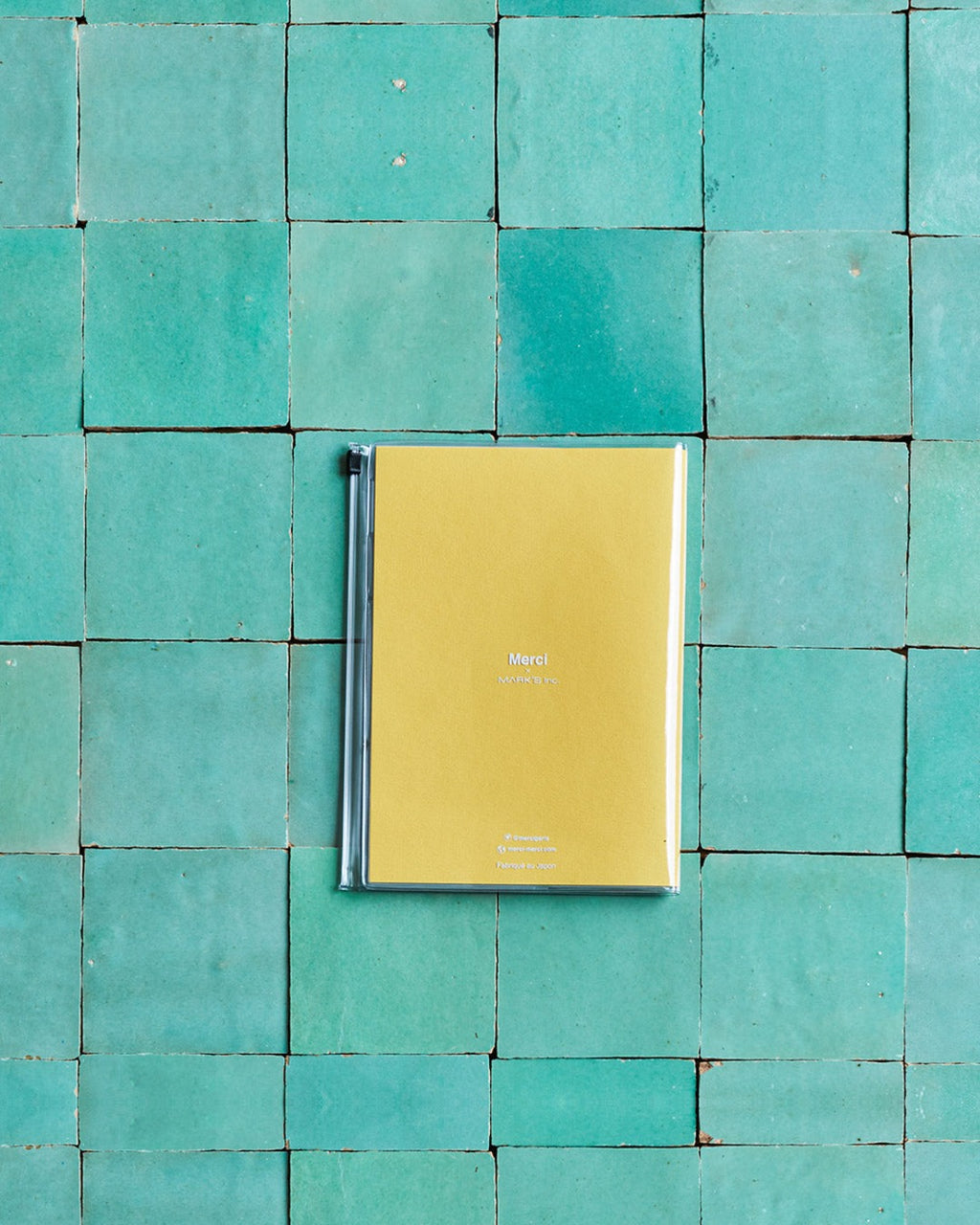 Merci x Marks - Merci notebook - Yellow