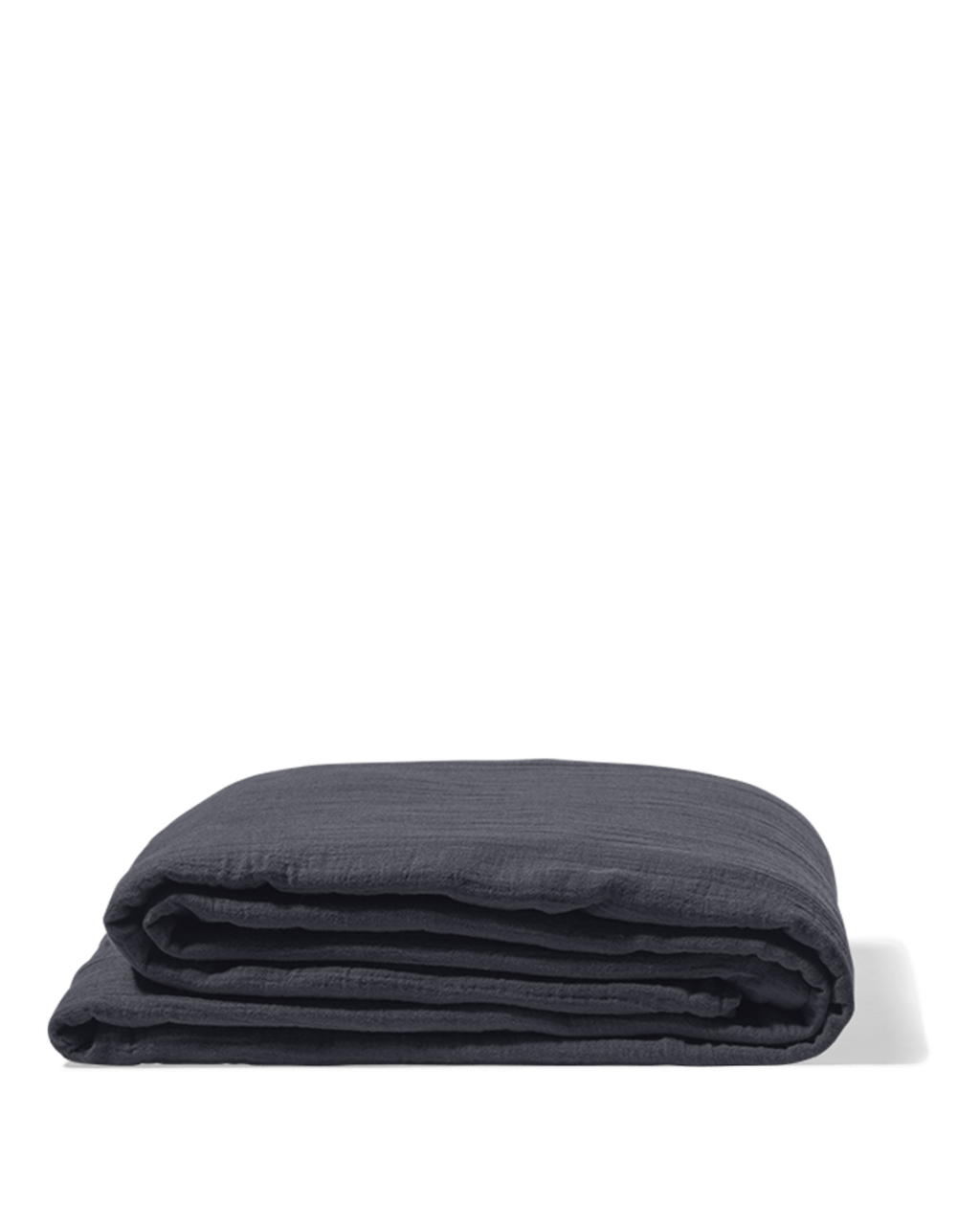 Merci - Drap Plat En Gaze De Coton - Gris Fusain
