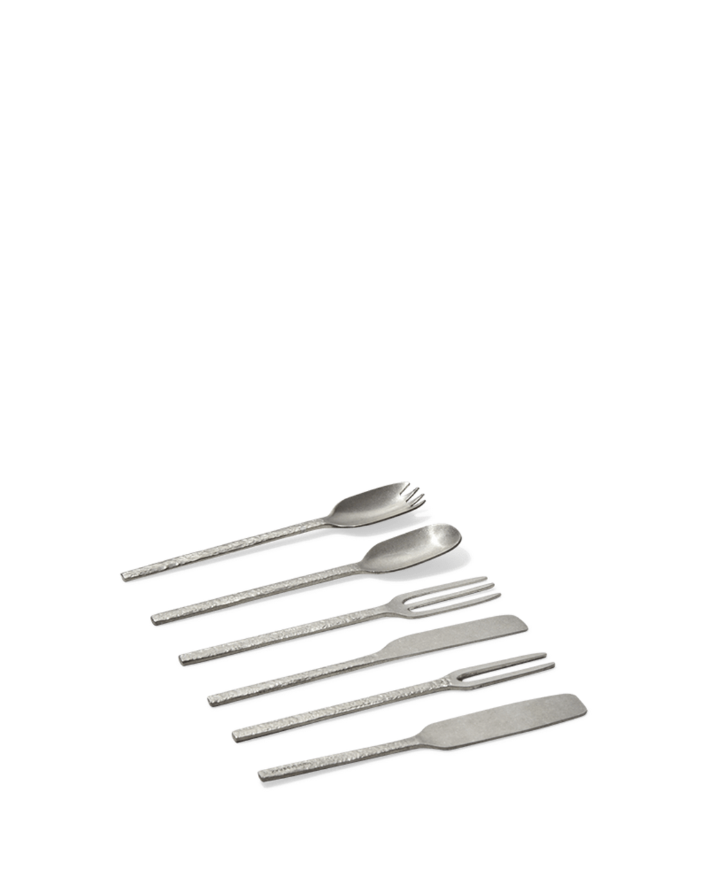 Serax - Hammered metal trident fork