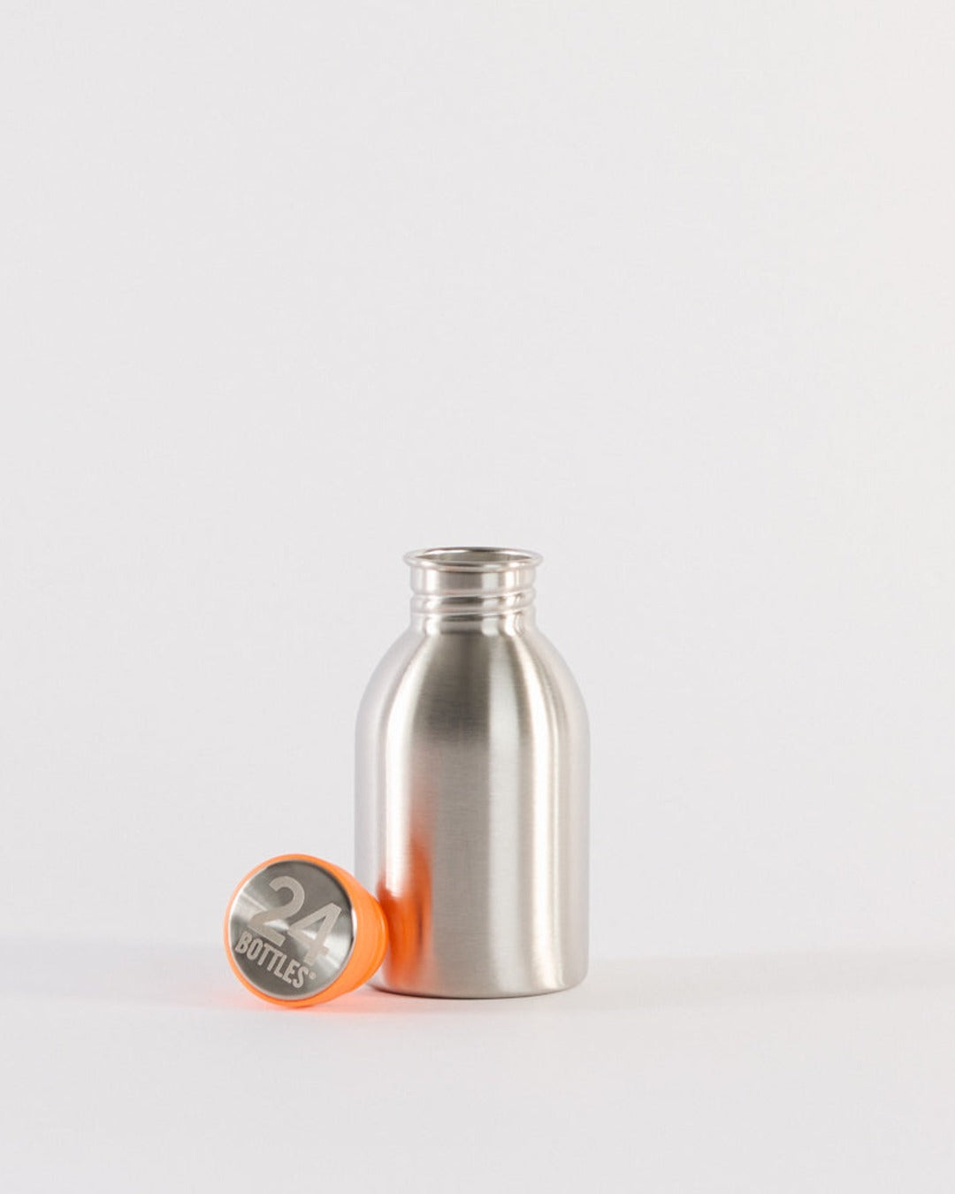 24 Bottles - Reusable steel bottle 250 ml - Basic - Steel