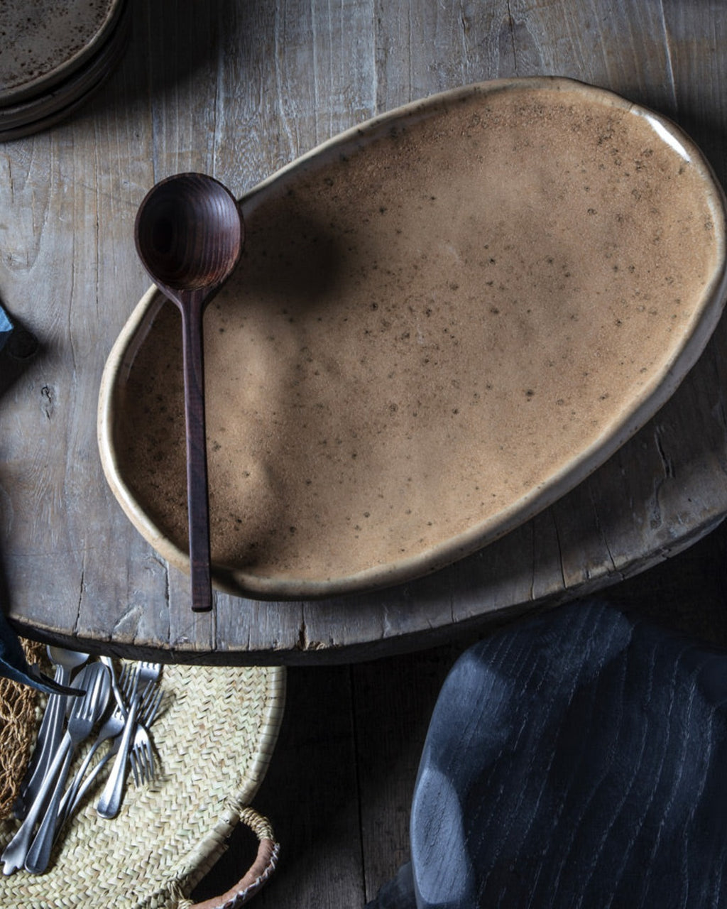 Vasicol - Nativia large dish - Mustard