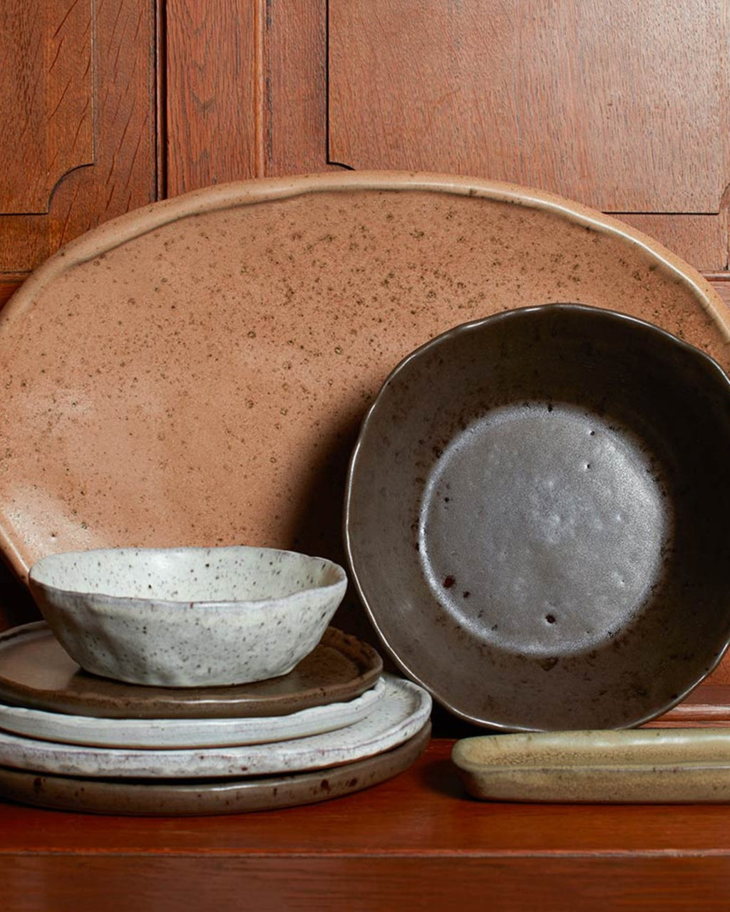 Vasicol - Nativia large dish - Mustard
