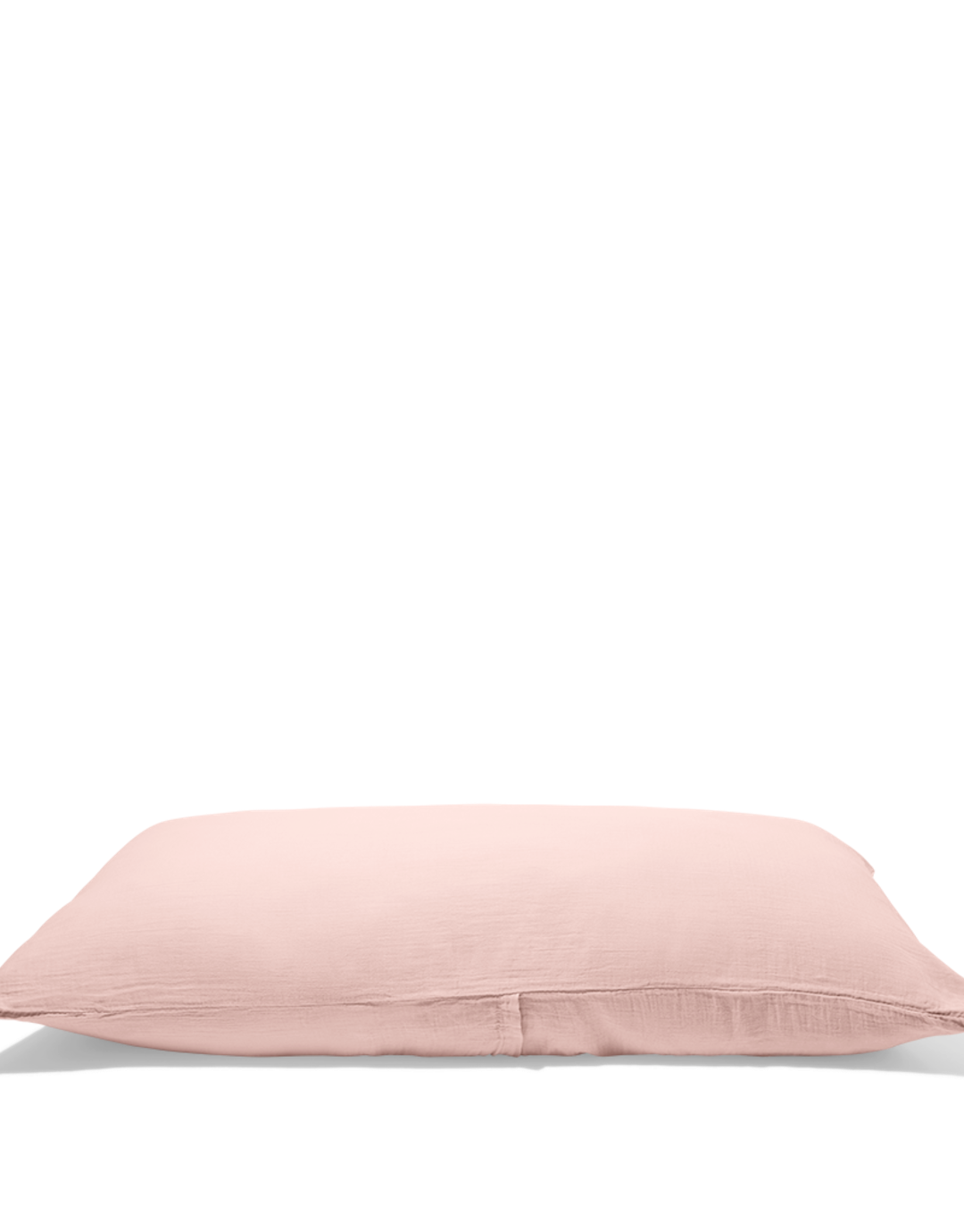 Merci - Coussin Rectangle En Gaze De Coton - Rose De Bagatelle