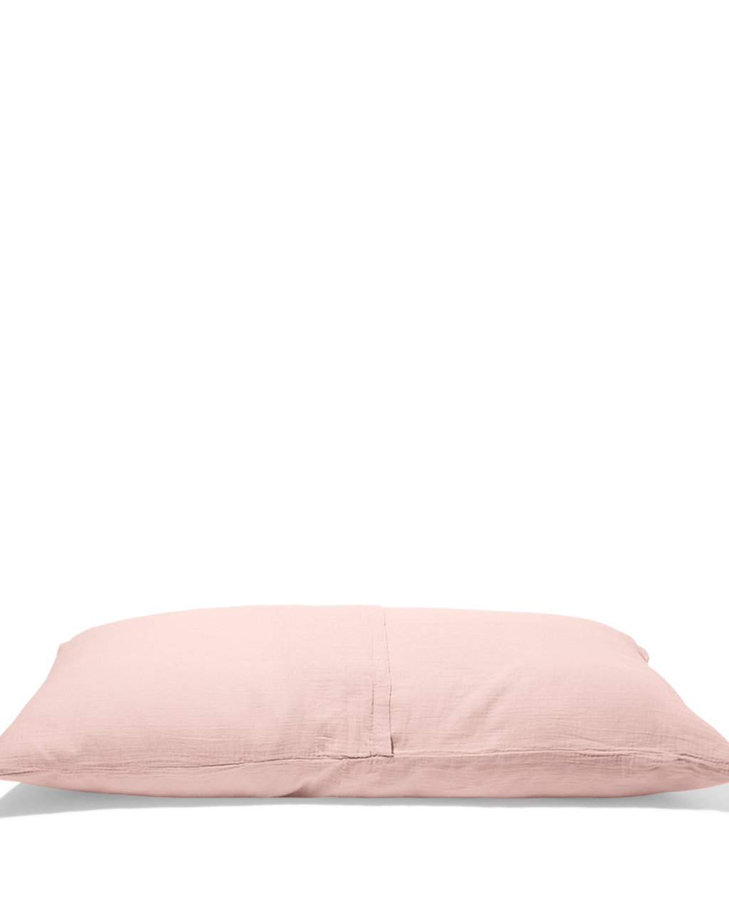 Merci - Coussin Rectangle En Gaze De Coton - Rose De Bagatelle