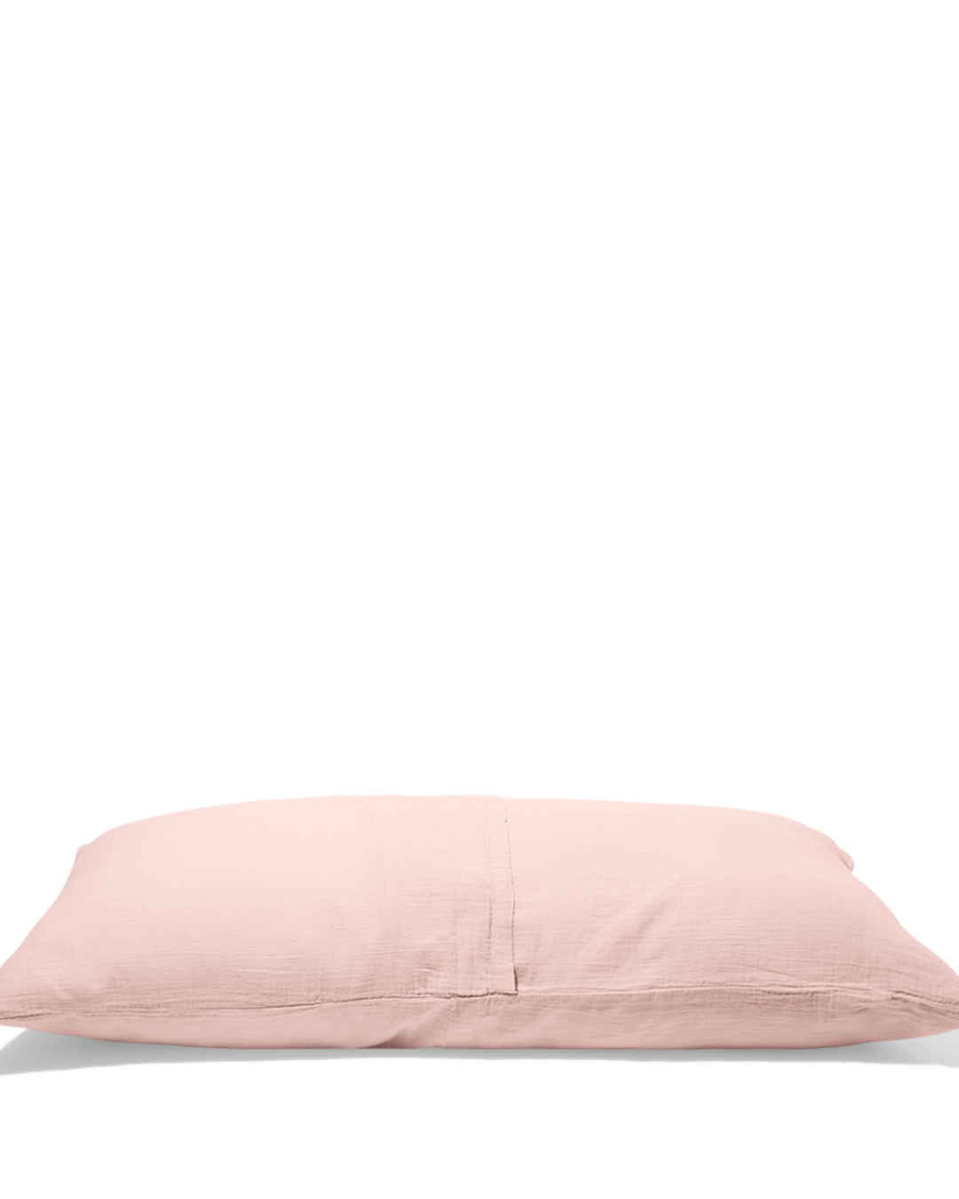 Merci - Coussin Rectangle En Gaze De Coton - Rose De Bagatelle