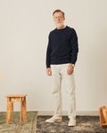 Merci - Boxy Cashmere Sweater - Navy Blue