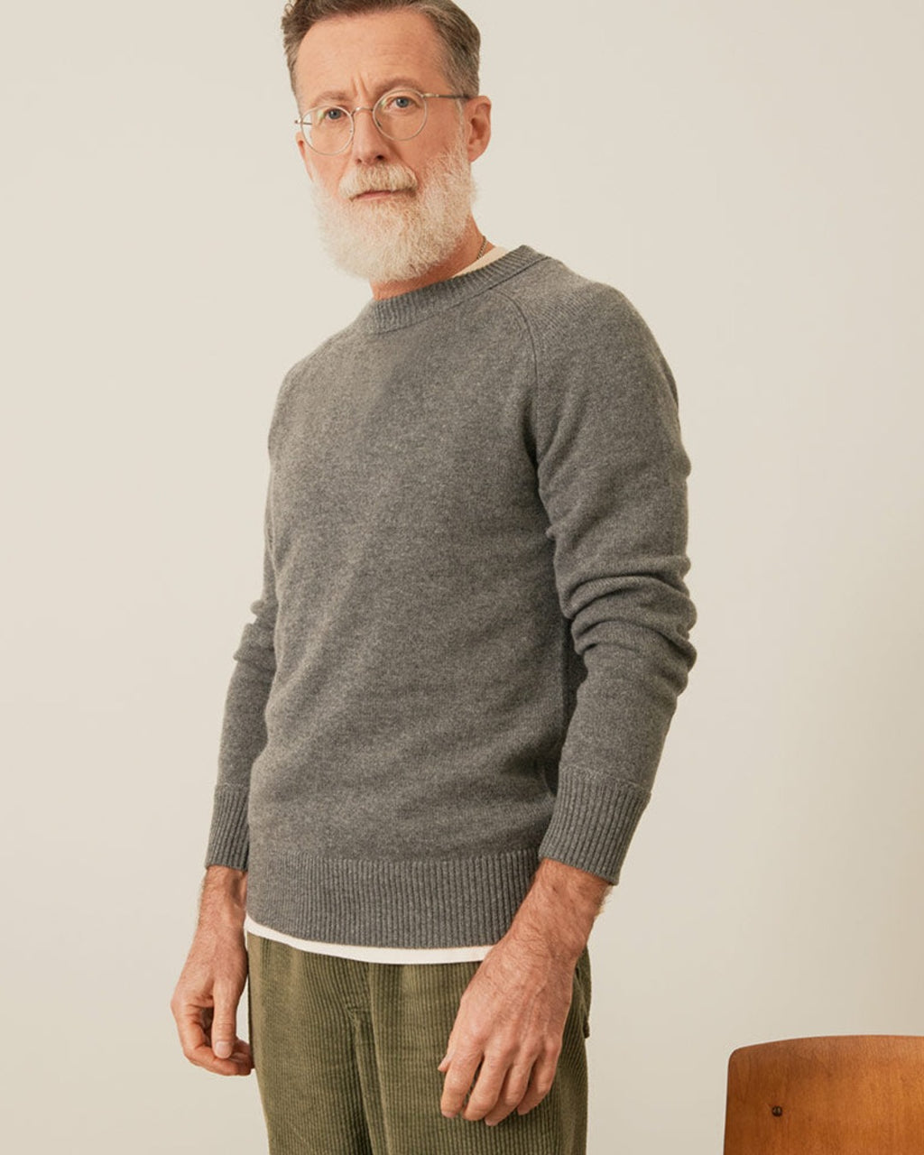 Merci - Pull Boxy En Cachemire - Gris