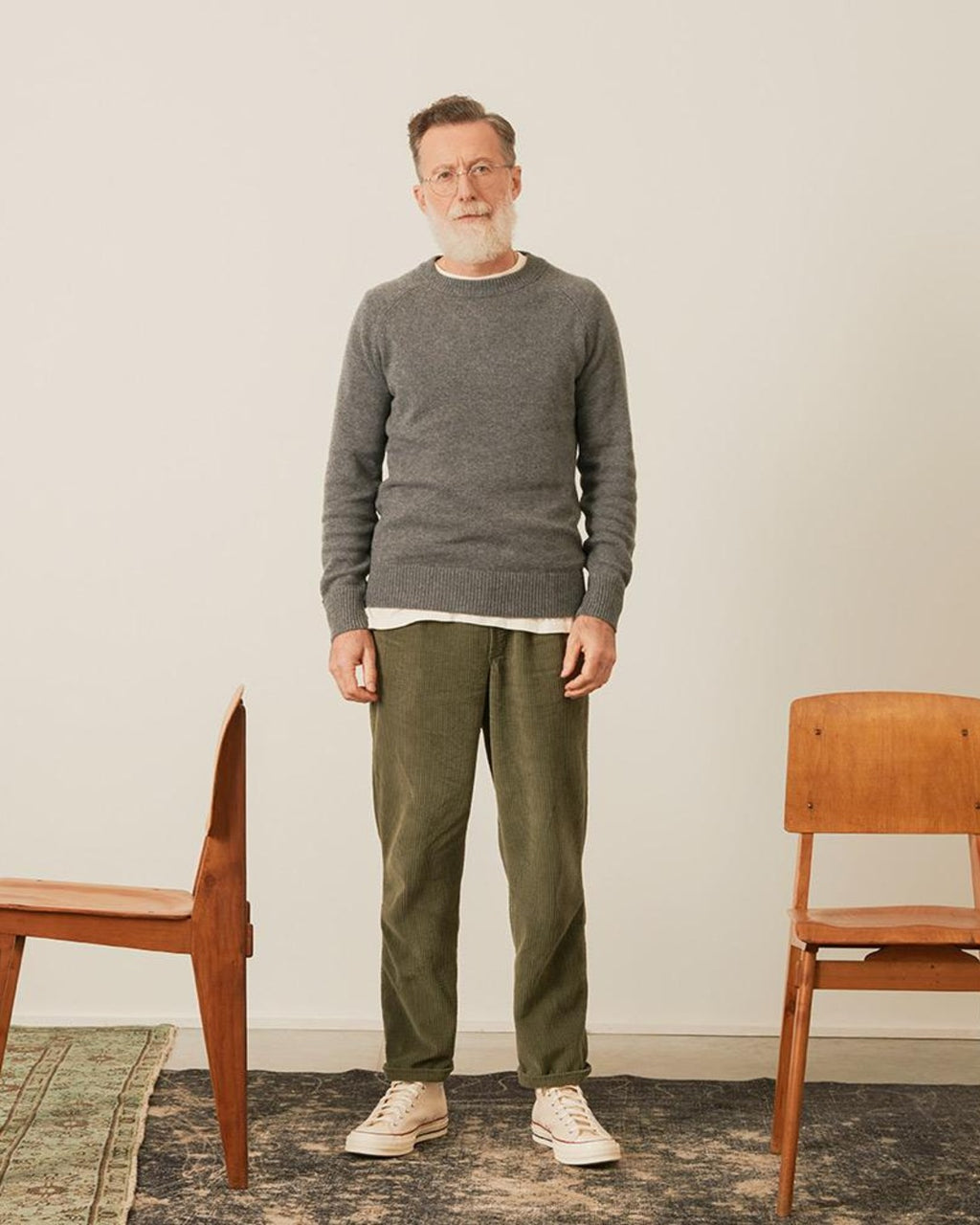 Merci - Pull Boxy En Cachemire - Gris