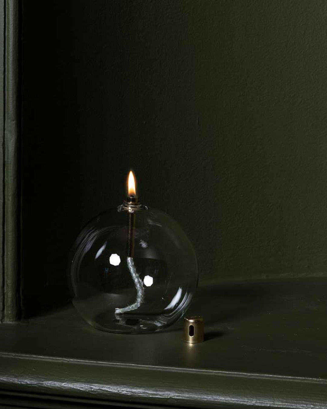 Peri Design - Lampe À Huile Ronde