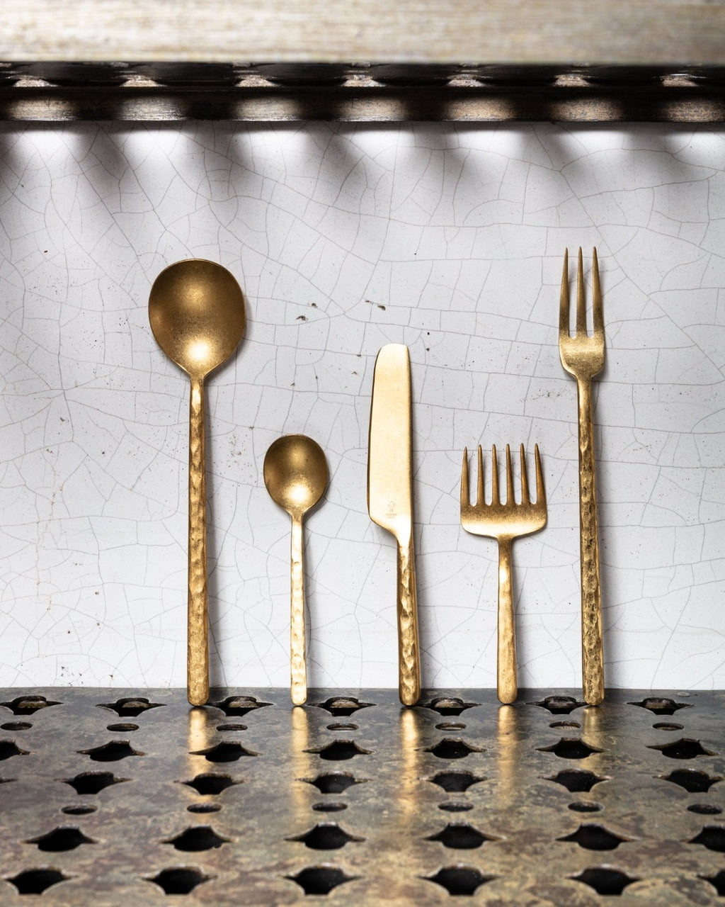 Comas - Table fork - Gold