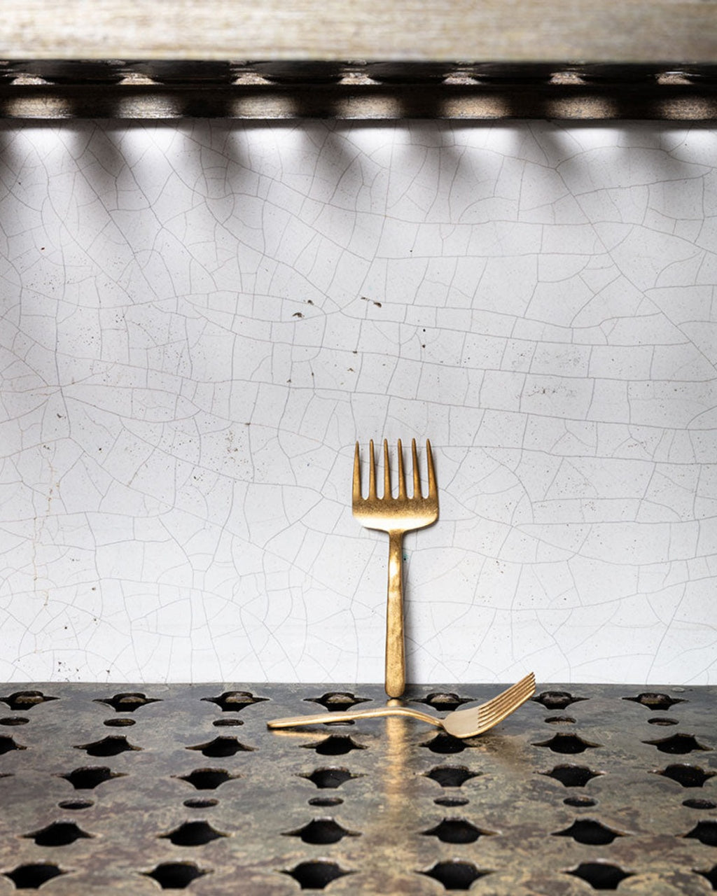 Comas - Fourchette Rateau - Or