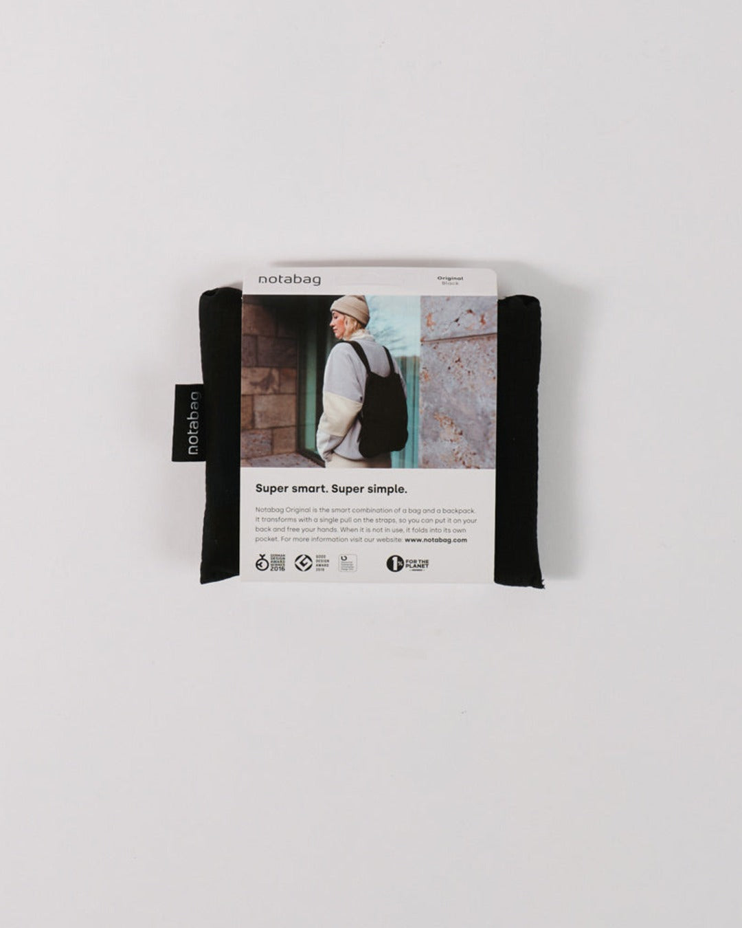 Notabag - 2 in 1 Bag - Black