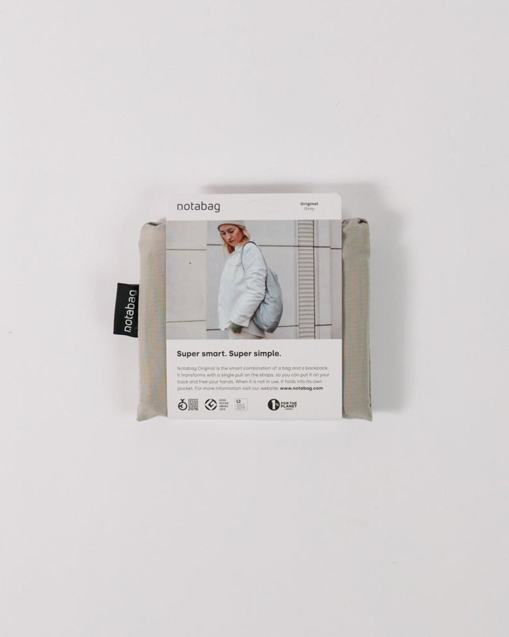 Notabag - 2 in 1 Bag - Grey