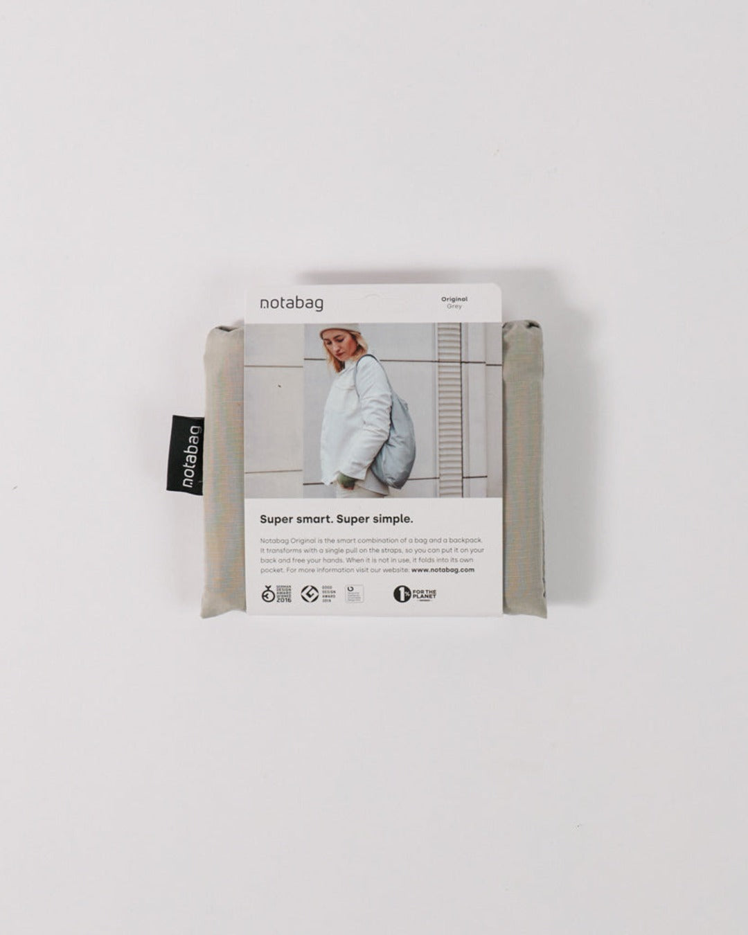 Notabag - 2 in 1 Bag - Grey
