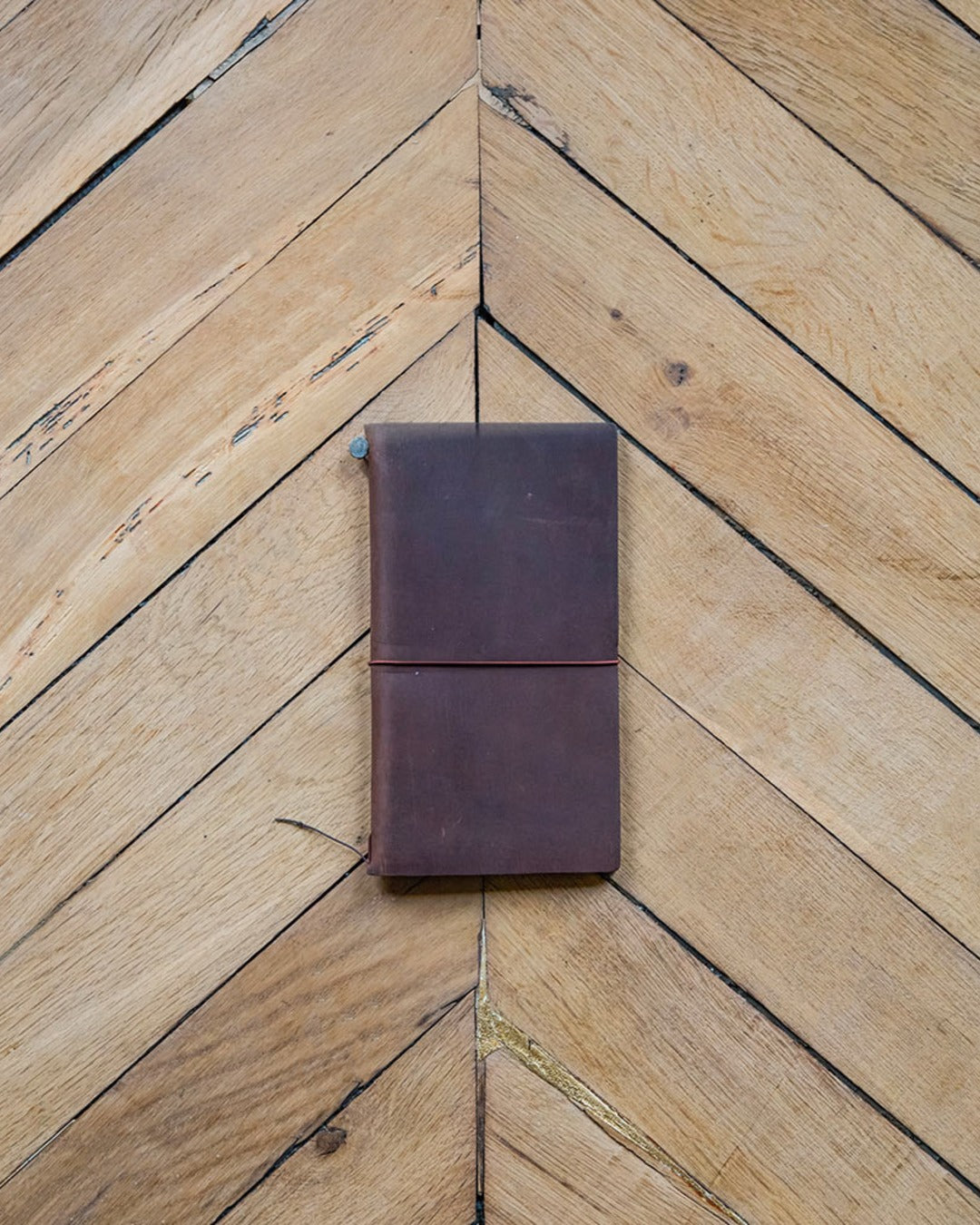 Designphil - Leather travel journal - Brown