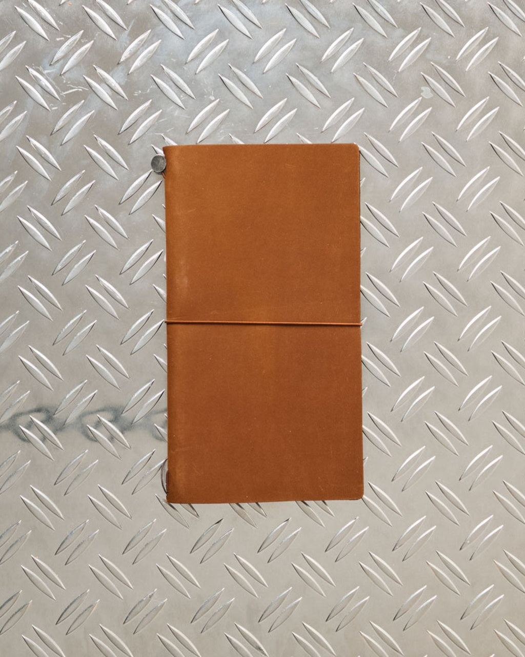 Designphil - Leather travel journal - Camel