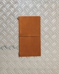 Designphil - Leather travel journal - Camel