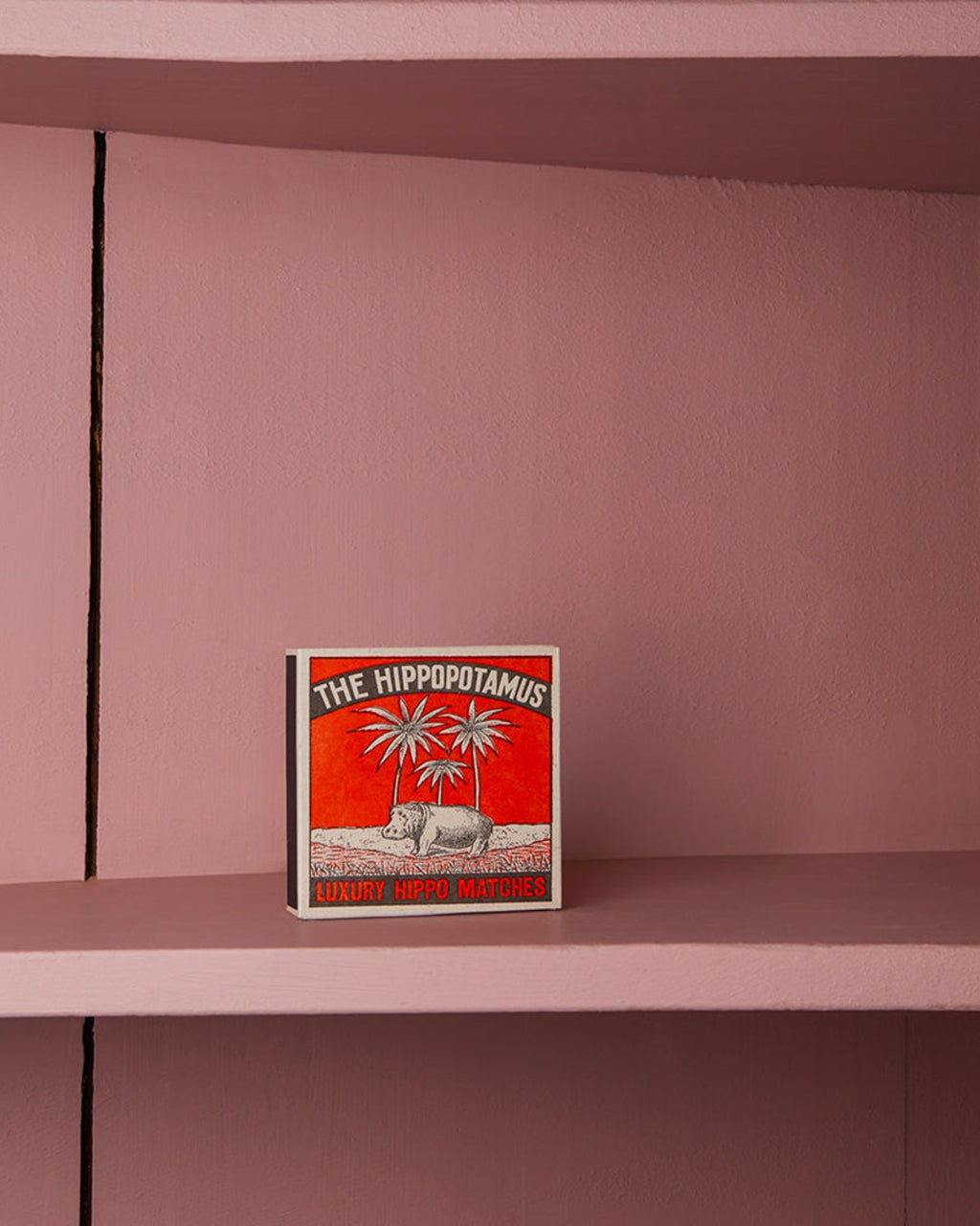 Archivist - Box of 150 large matches - Hippopotamus