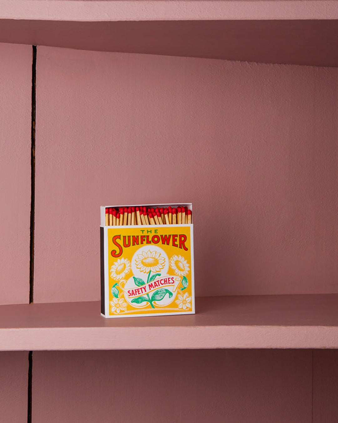 Archivist - Box of 150 large matches - Sunflower