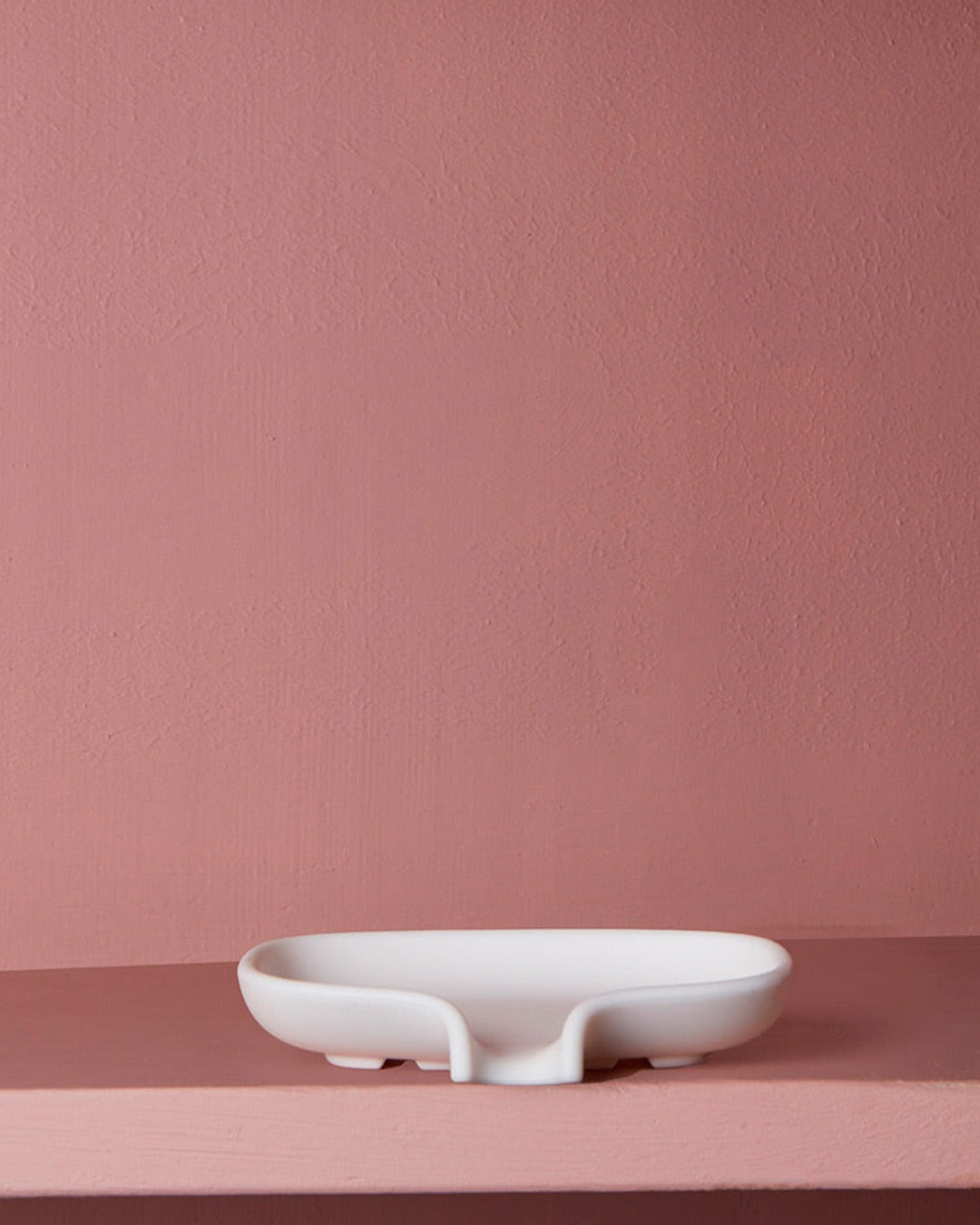 Chevalier - Porte-Savon En Silicone - Blanc