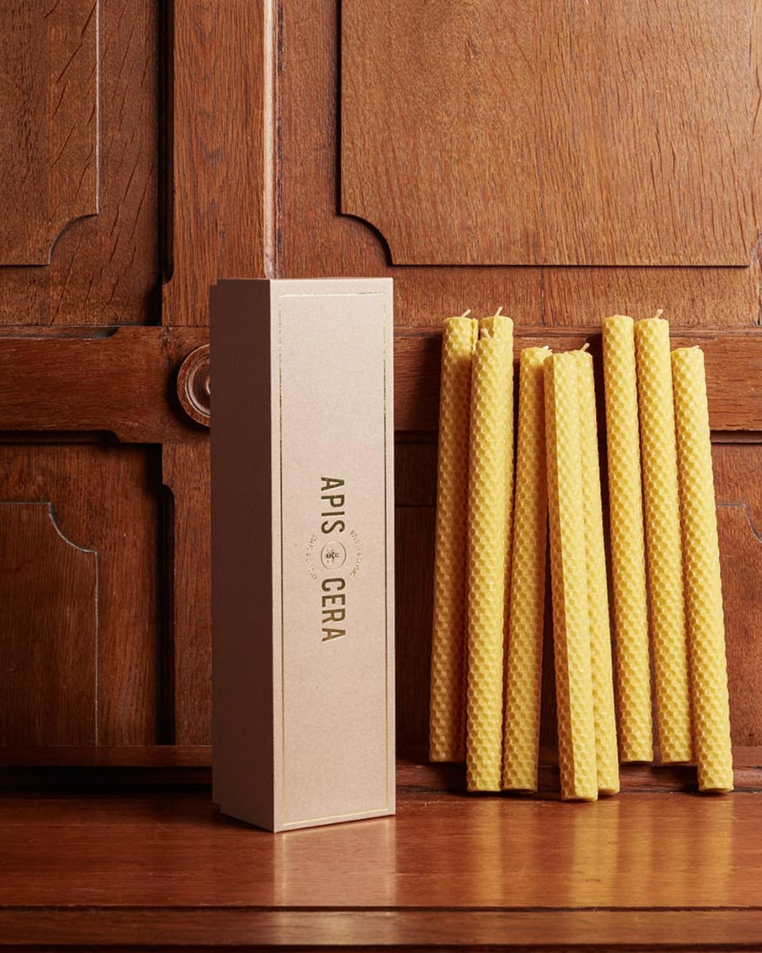 Apis Cera - Set of Lucienne Candles - Yellow