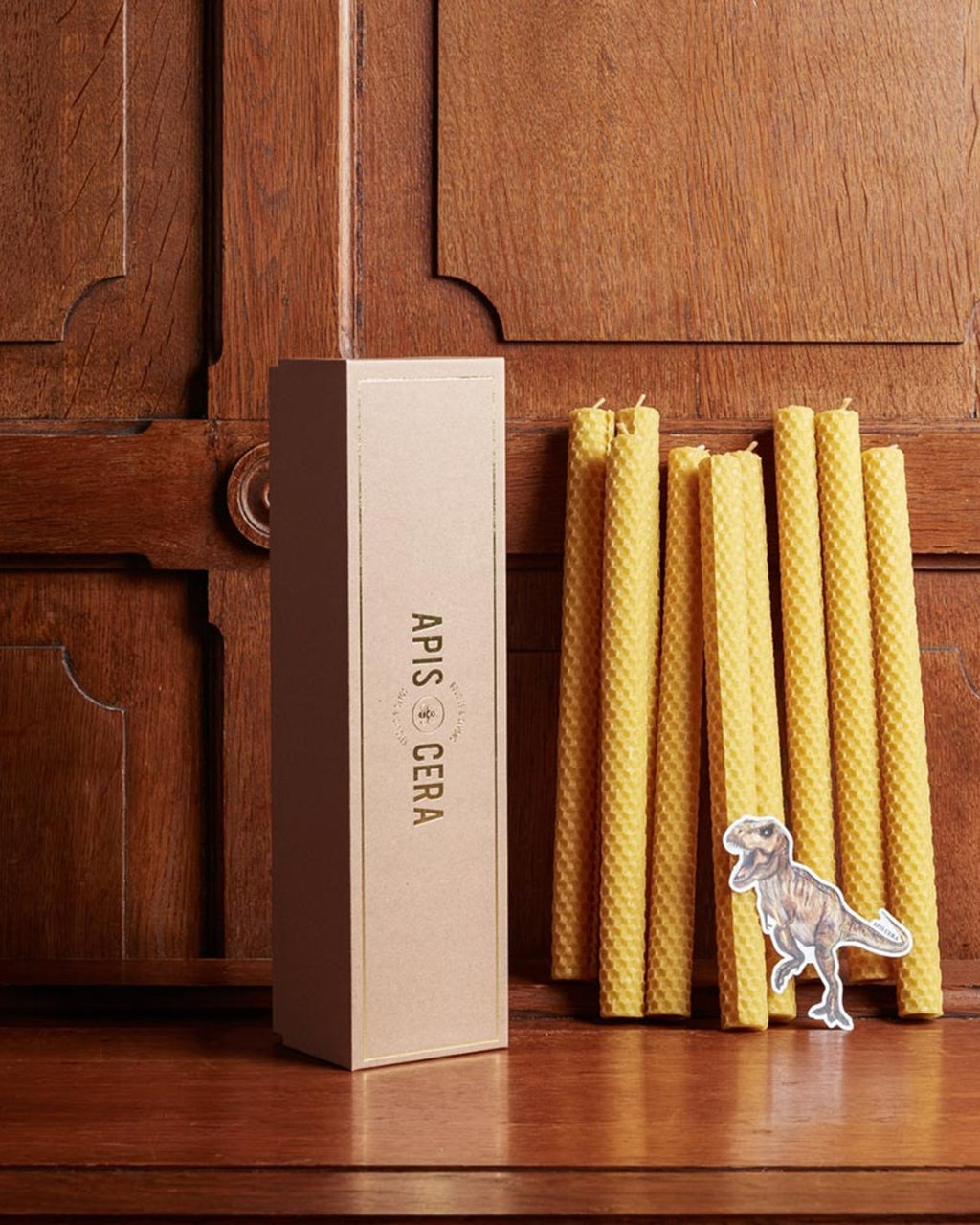 Apis Cera - Set of Lucienne Candles - Yellow