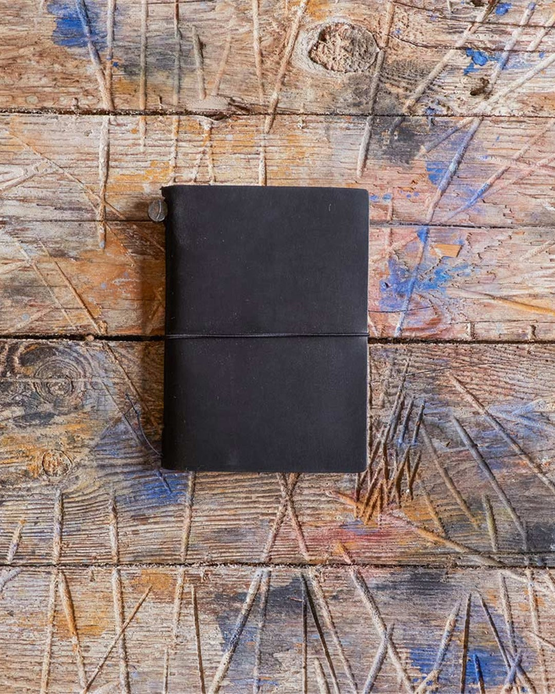 Designphil - Leather Passport Notebook - Black