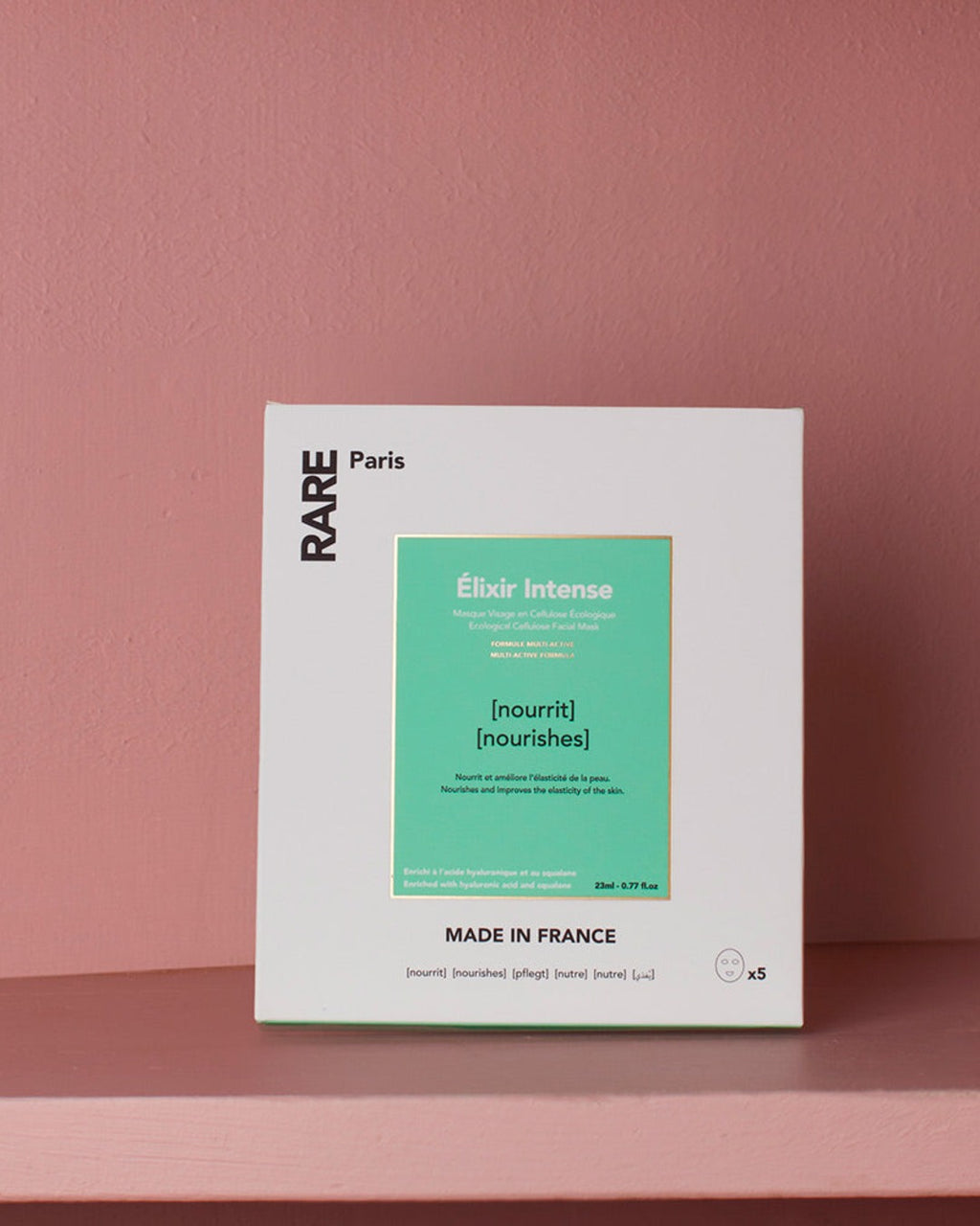 Rare Paris - Set 5 Masques Elixir Intense