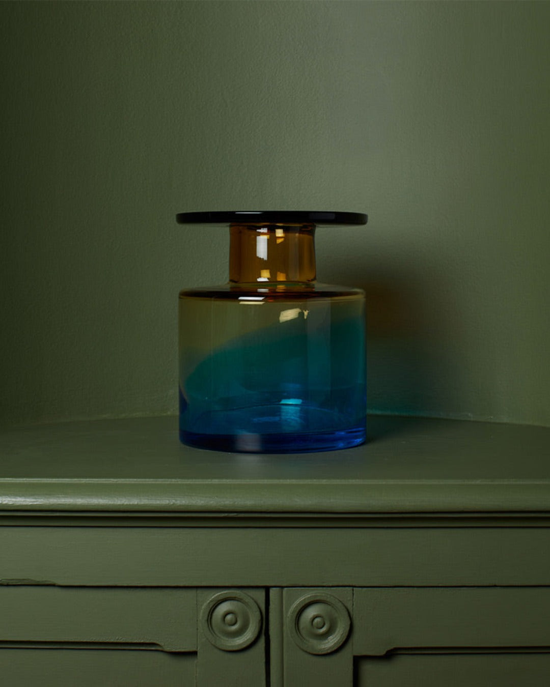 Serax - Vase Wind & Fire - Ambre & Bleu