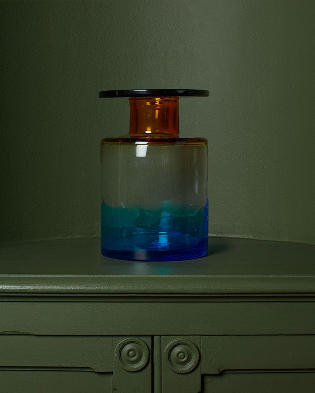 Serax - Vase Wind & Fire - Ambre & Bleu