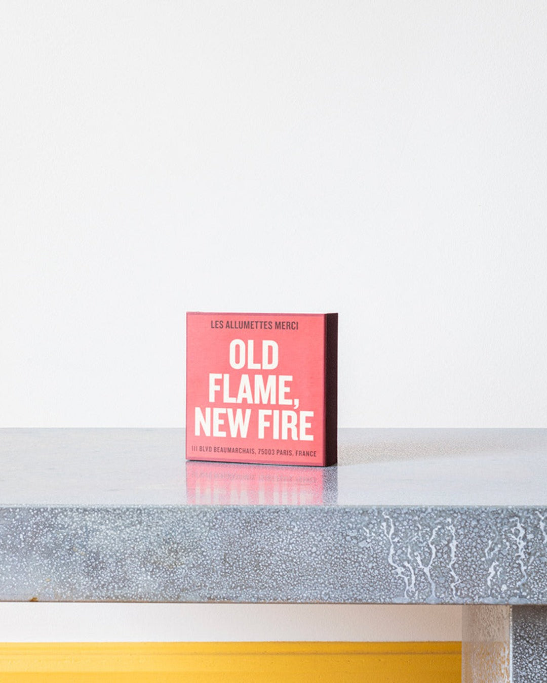 Merci - Box of 120 big matches - Old Flame