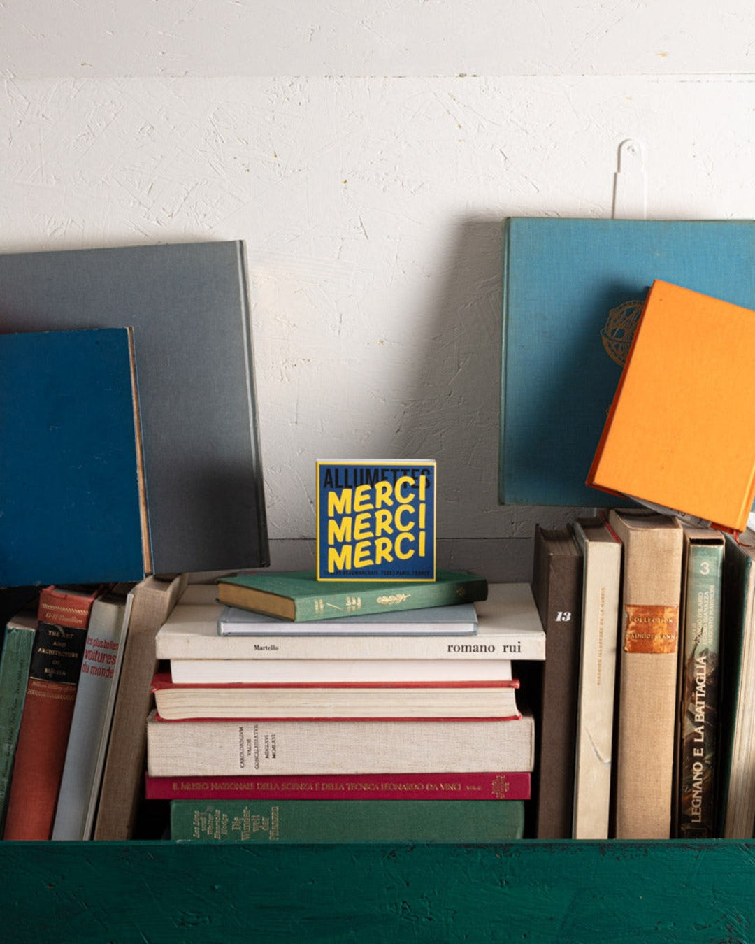 Merci - Box of 120 big matches - Merci Yellow