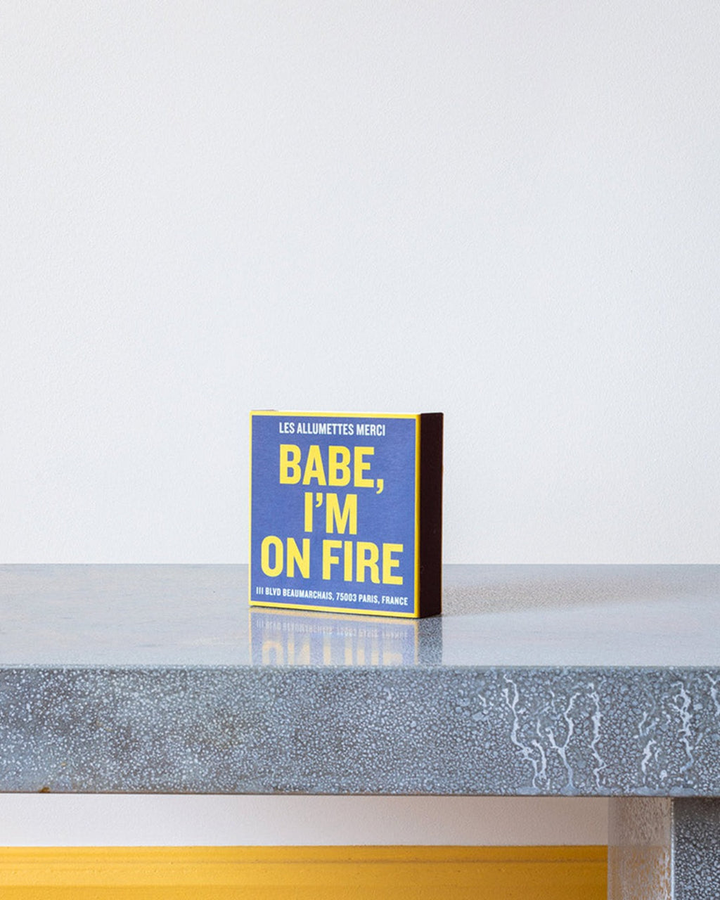 Merci - Box of 120 big matches - Babe