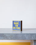 Merci - Box of 120 big matches - Babe