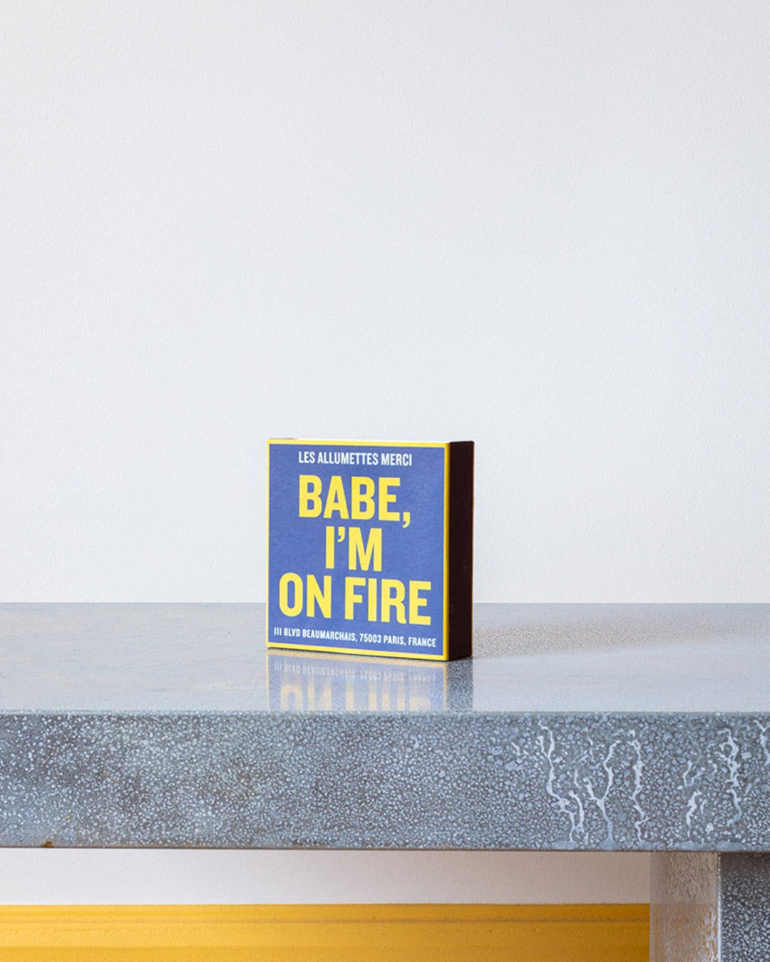 Merci - Box of 120 big matches - Babe